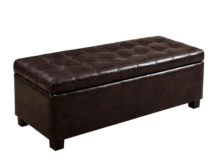 Elegant Tufted Storage Ottoman Bench