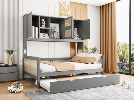 Daybed And All In One Cabinet And Shelf