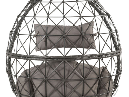 Aeven - Patio Lounge Chair - Light Gray