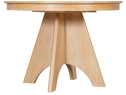 Extendable Dining Table With Sturdy Crossed Legs