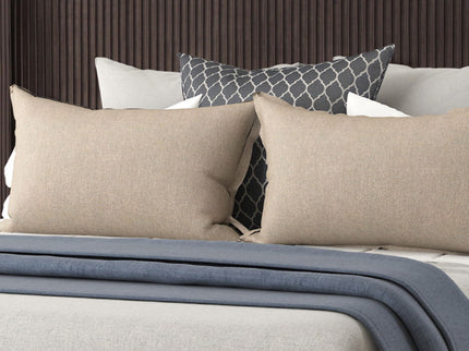 Upholstered Bed, Space-Saving Design