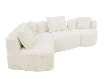 Modular Sectional Sofa With Free Combination Design