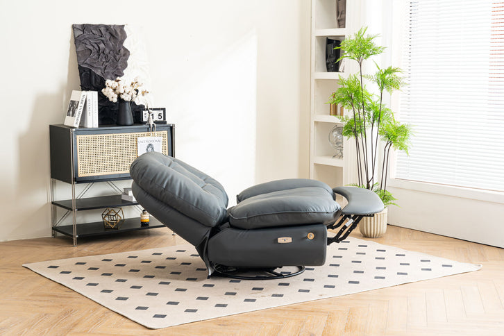 Power Recliner Swivel Glider USB Charger With tooth Music Player, Sleep, Working, Game And Leisure