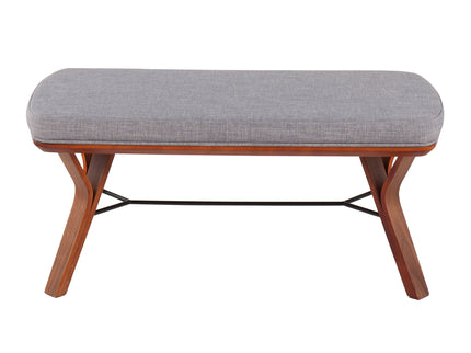 Folia - Mid Century Modern Bench