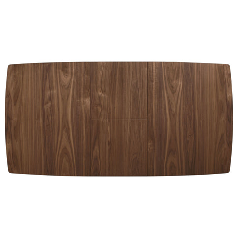 Rectangular Dining Table With Butterfly Leaf - Walnut