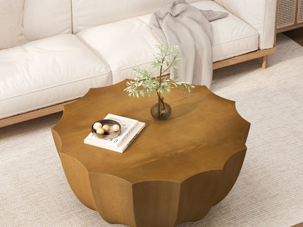 Modern Round Coffee Table For Indoor / Outdoor