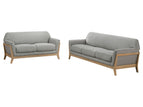 Gray / 2 Pc. Sofa, Loveseat