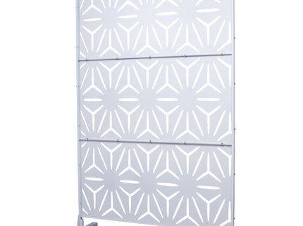 Outdoor & Indoor Metal Privacy Screen, Freestanding Decorative Panels