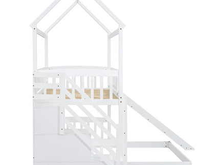 House Bunk Bed With Slide