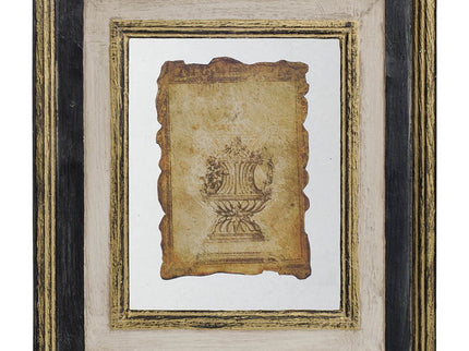 Lucian - Stylish Framed Antiqued Sculpture Print