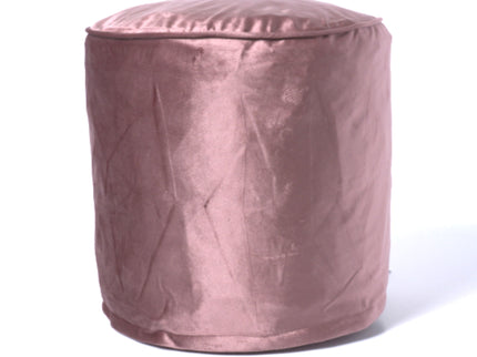 Shimon - Cylinder Pouf Ottoman Floor Cushion