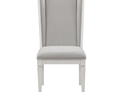 Katia - Side Chair (Set of 2) - Gray / White