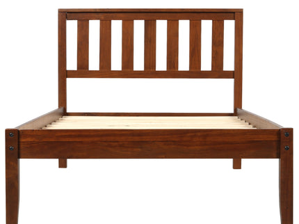 Platform Bed With Headboard, Footboard, Slat Support