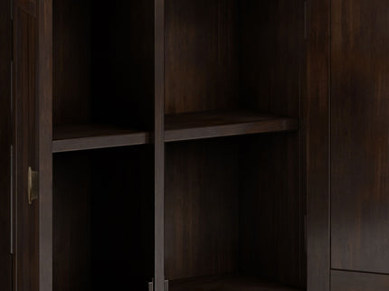 Redmond - Low Storage Cabinet - Brunette Brown