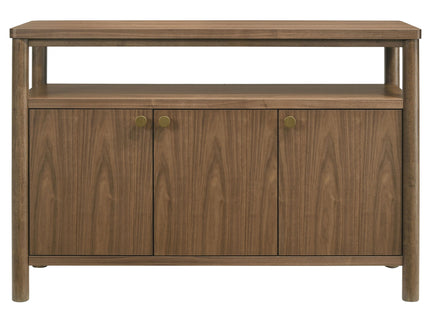 Graham - Sideboard With Open Shelf - Walnut