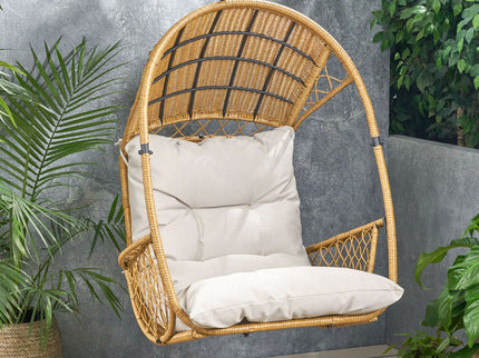 Malia - Wicker Hanging Chair With Cushion