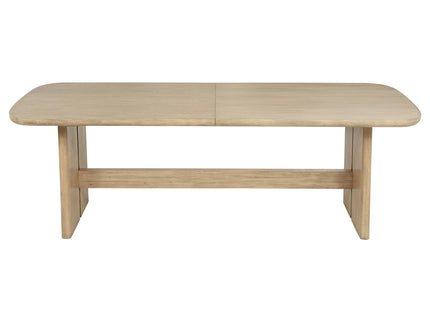 Kimpton - Rectangular Dining Table With Extension Leaf - Beige