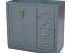 Blue / Right Side Drawers