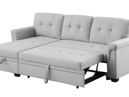 Hunter - Reversible Sleeper Sectional Sofa With Storage Chaise