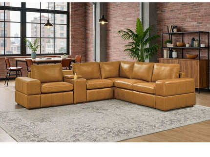 Modular Sectional With Large Square Arms