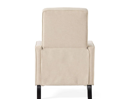 Minimalist Design Fabric Push Back Chair