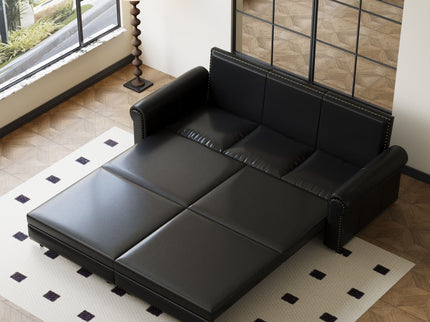 Chesterfield Sofa & Pull Out Bed