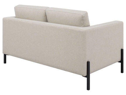 Dulcie - Loose Back Loveseat - Oatmeal