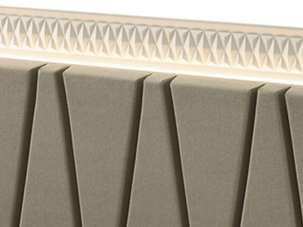 Stanley - Bed With LED Upholstered Headboard