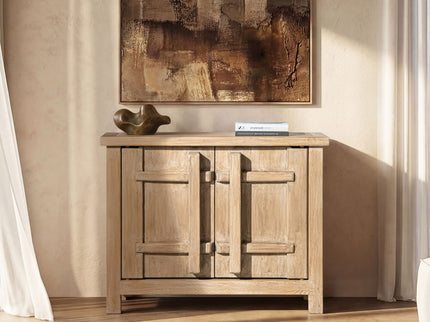Rowan - 2 Door Accent Cabinet - Natural