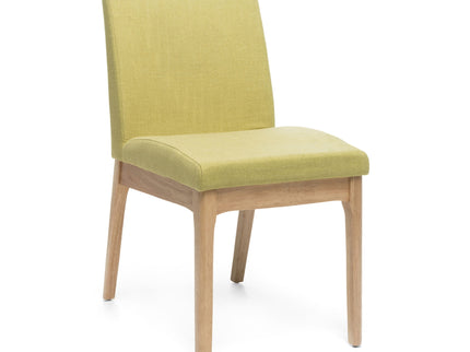 Contemporary Fabric Comfort Dining Chairs (Set of 2)