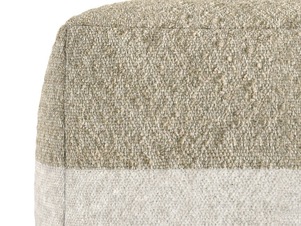 Clay - Square Pouf, Upholstered