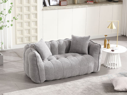 Cozy Beanbag Chair With High Resilience Foam Core For 2