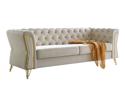 Modern Tufted Sofa For Living Room