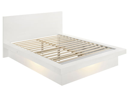 Tokyo - LED Panel Bed With Structured Headboard