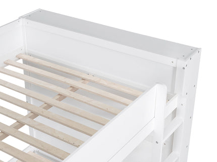 Bunk Bed With 2 Drawers And Multi Layer Cabinet