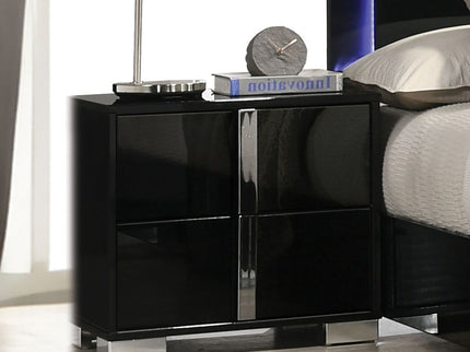 Nightstand With Vertical Handles