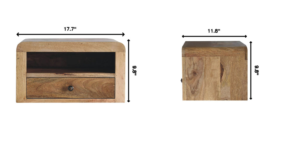 Chunky - Floating Bedside Nightstand