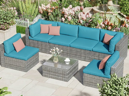 Modern Patio Set With Coffee Table