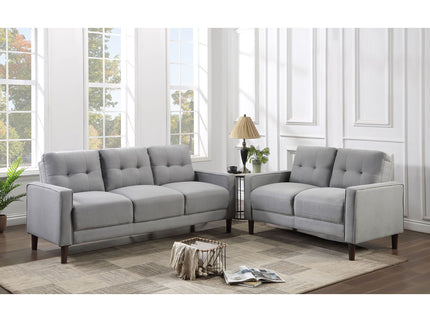 Harvey - Track Arm Tufted Sofa Set