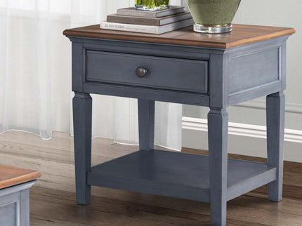 End Table - Blue
