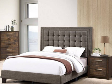 Upholstered Bed Tufted Headboard