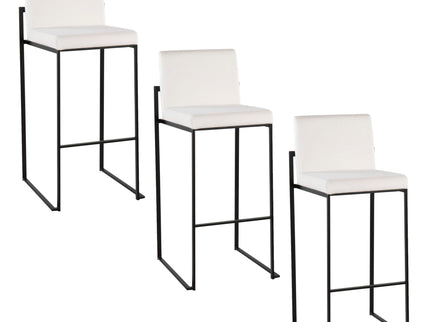 Fuji - Contemporary High Back Barstool Elegant Design