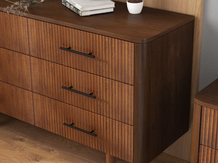 Logan - Dresser With 6 Drawers - Brown