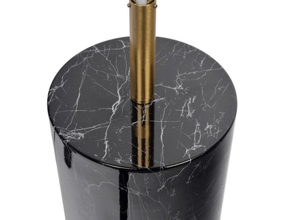 Prism - LED Floor Lamp With On / Off Switch Base - Gold / Marble