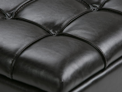 Dover - 3 Piece Storage Ottoman Contemporary Design