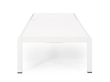 Outdoor Patio Chaise Lounge With 5 Reclining Positions