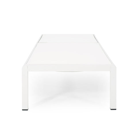 Outdoor Patio Chaise Lounge With 5 Reclining Positions