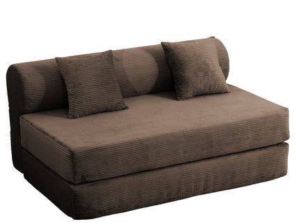 Convertible Sofa Bed, 2 Seater Fold Out Floor Couch