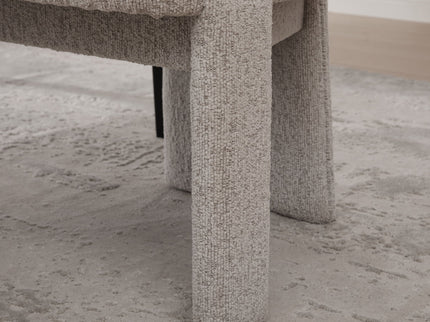 Armless Curved Back Accent Chairs