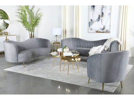 Tufted Upholstered Lounge Seating Chair